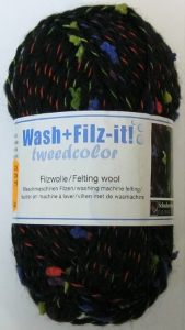 Schachenmayr Wash+Filz-it! tweedcolor
