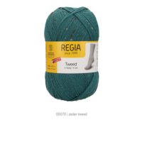 Regia 4-fädig Uni Tweed