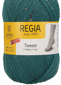 Regia 4-fädig Uni Tweed